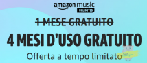 Amazon Music Unlimited: 4 mesi d’uso gratuito da non perdere!